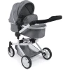 BAYER CHIC 2000 Kombi-Puppenwagen MIKA Jeans Grey