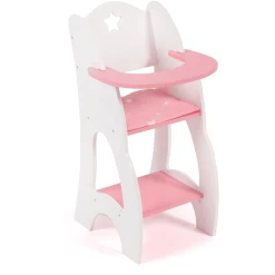 BAYER CHIC 2000 Puppen-Hochstuhl - Stars Pink