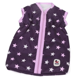 BAYER CHIC 2000 Puppen-Schlafsack Stars Lila