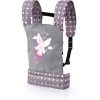 Bayer Design Puppen-Tragegurt, Grau/rosa, Mit Punkten Und Fee