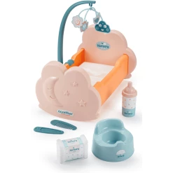 Ecoiffier Puppenwiege Mit Zubehör