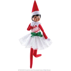 Elf On The Shelf The Elf On The Shelf® Elf Outfit - Weißes Glitzerkleid Mehrfarbig
