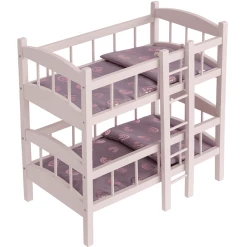 Howa Puppenetagenbett "Rainbow" Teilbar