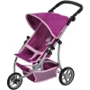 Knorr Toys® Puppenbuggy Jogger Lio - "UMA. Das Einhorn Purple" Rosa