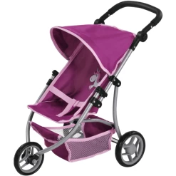 Knorr Toys® Puppenbuggy Jogger Lio - "UMA. Das Einhorn Purple" Rosa