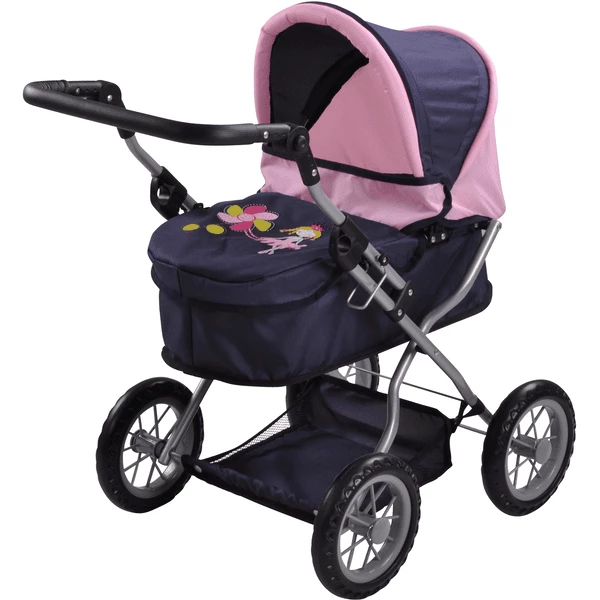 Knorr Toys® Puppenwagen First - "princess Blue" Blau