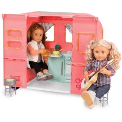 Our Generation Camping Anhänger Pink Mehrfarbig