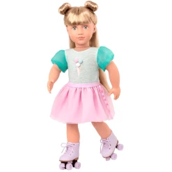 Our Generation Outfit Eis-Prinzessin Auf Rollschuhen Für 46 Cm Puppen Mehrfarbig