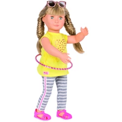 Our Generation Outfit Leggings Mit Shirt Und Hula-Hoop Ring Für 46 Cm Puppen Mehrfarbig