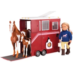 Our Generation Pferdeanhänger Rot Mehrfarbig