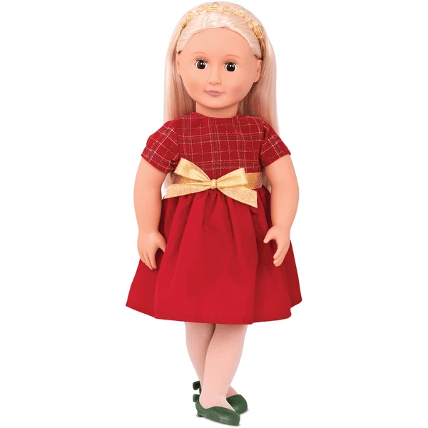 Our Generation Puppe Bria Im Festtagsoutfit 46cm 1