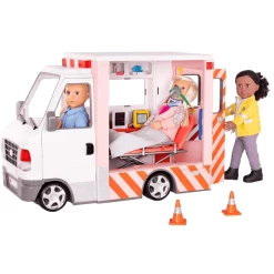 Our Generation Rettungswagen Mit Accessoires Mehrfarbig