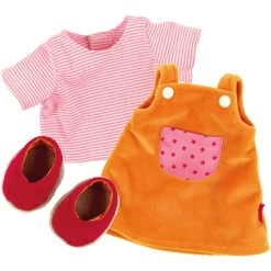 Sigikid® Kleiderset Quendy, Rosa-orange