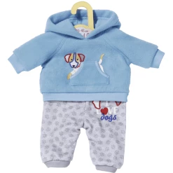 Zapf Creation Dolly Moda Sport- Outfit Blau 43 Cm